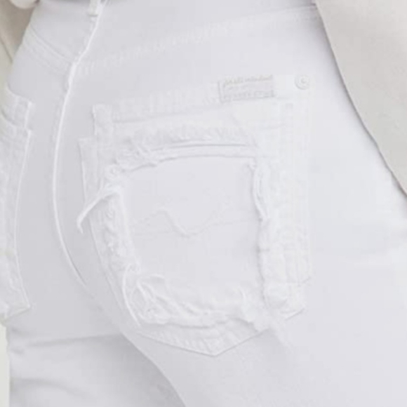 NWT 7 For All Mankind Alexa cropped jeans - Picture 7 of 12
